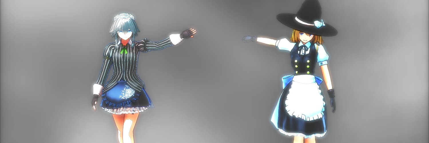 MMDer Black Ice 次は多分春例大祭 banner