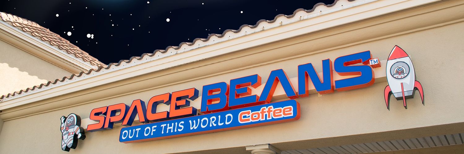 Space Beans Coffee banner