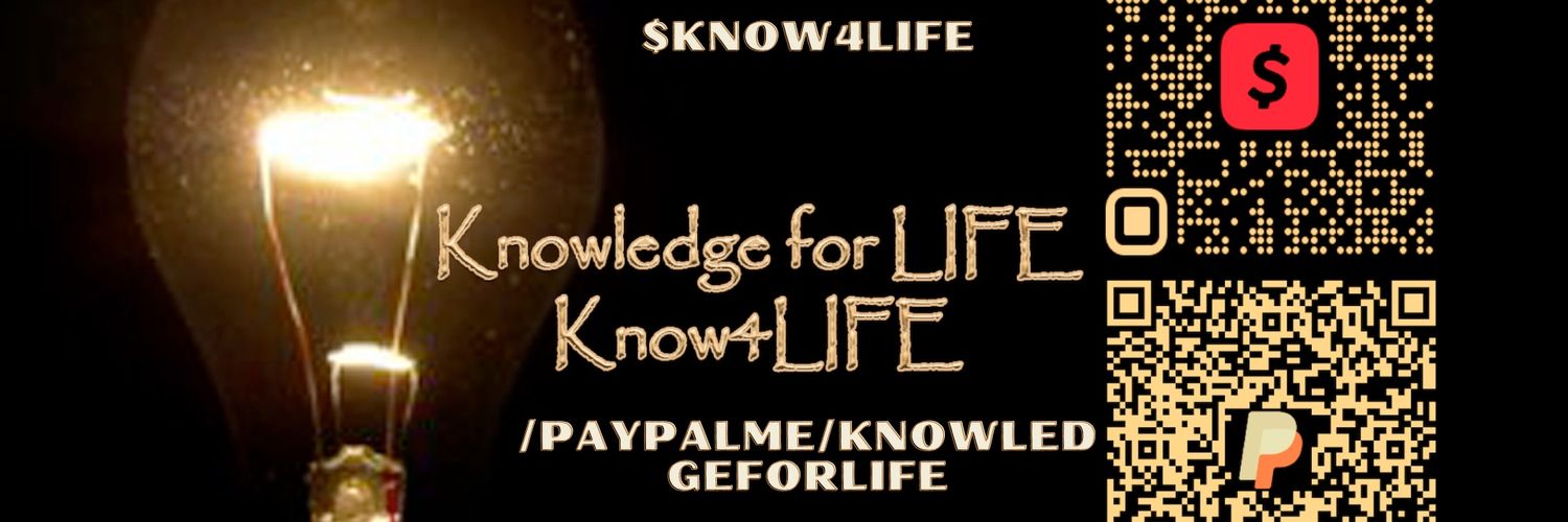 Knowledge for LIFE (Know4LIFE) banner