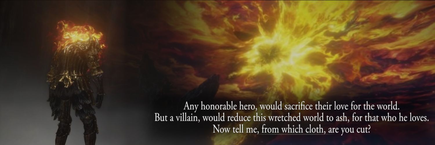 Douma's biggest defender banner