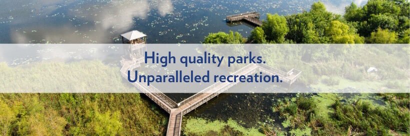 Sugar Land Parks & Recreation banner
