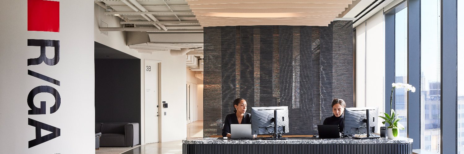 R/GA's banner