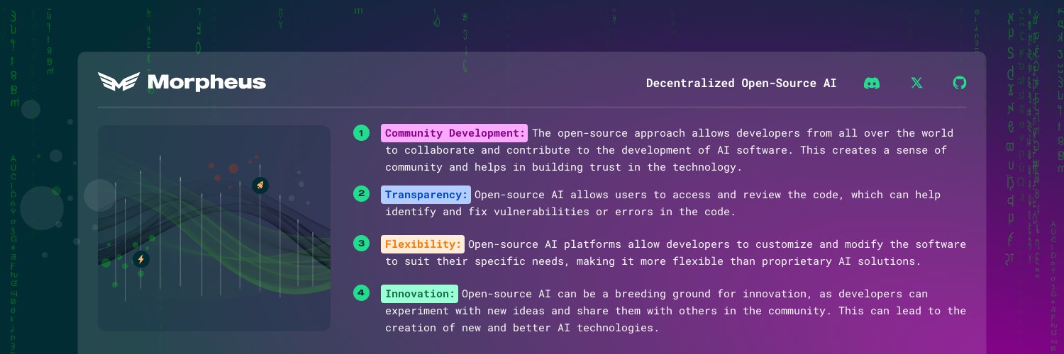 Morpheus's banner
