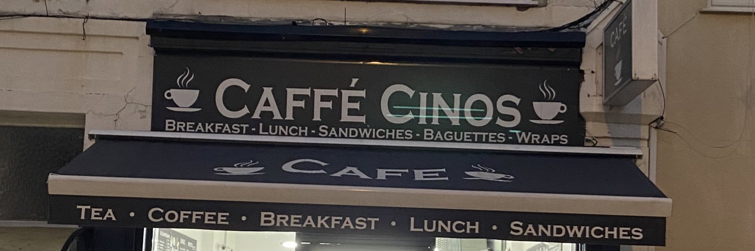 Mem #CaffeCinos banner