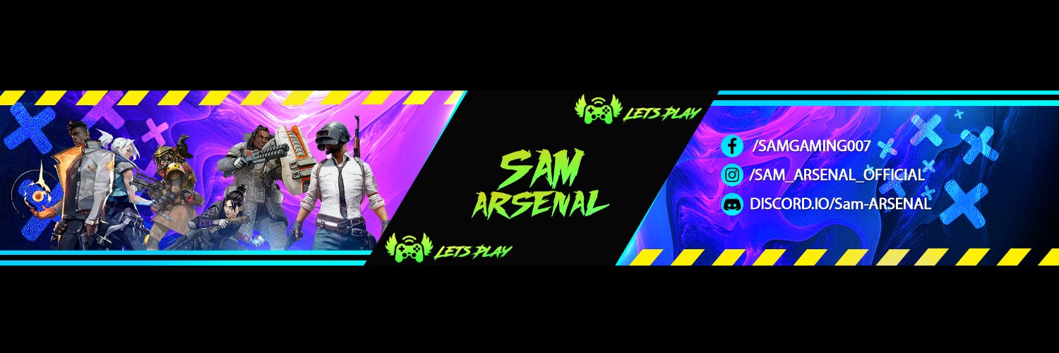 Sam ARSENAL banner