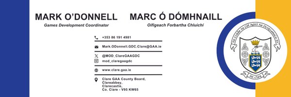 MOD_ClareGAAGDC Profile Banner