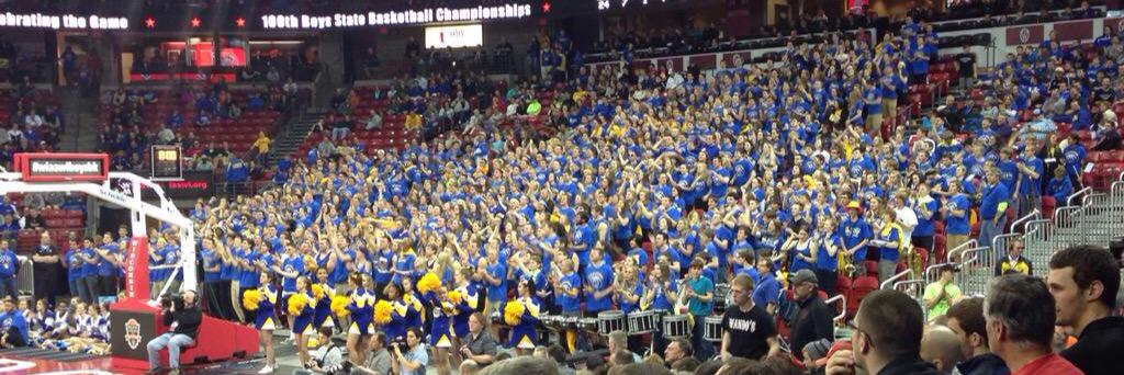 GT Student Section banner
