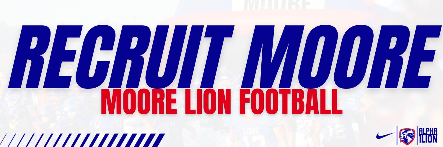 Recruit Moore Lions banner