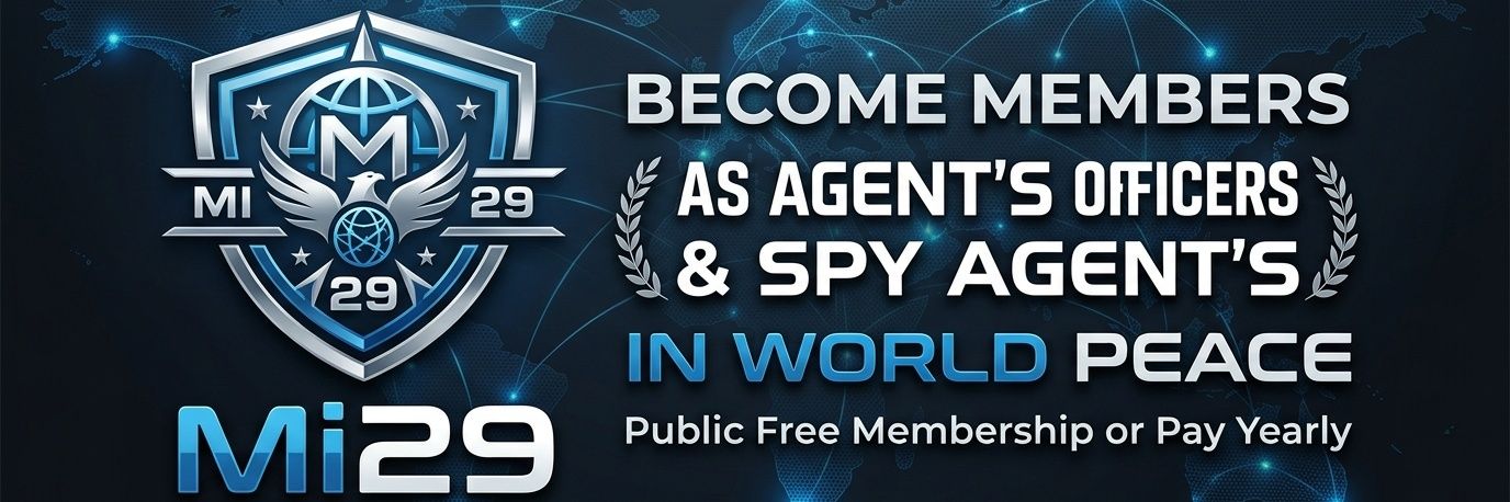 Mi29 World Peace Defence Force Publics/Members App banner