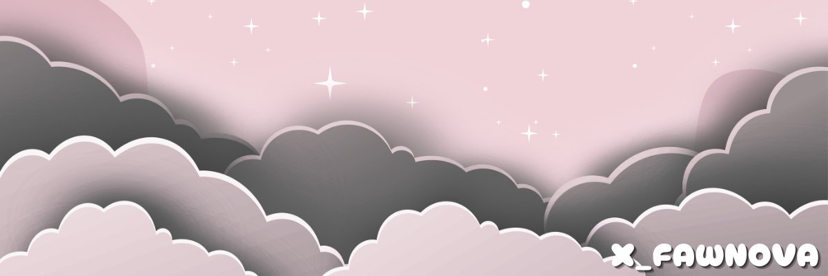 x_fawnova's profile banner image