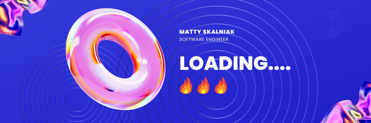 Matty ⚡️ banner
