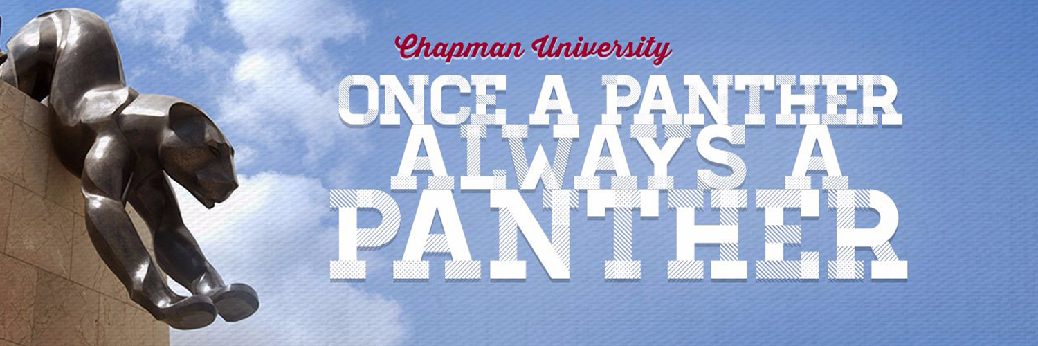 Chapman Alumni President banner
