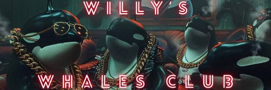 Willy’s Whales Club banner