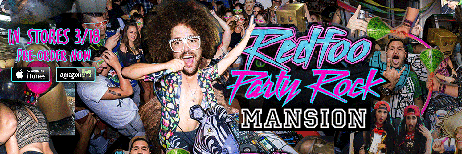 Redfoo ❌ banner
