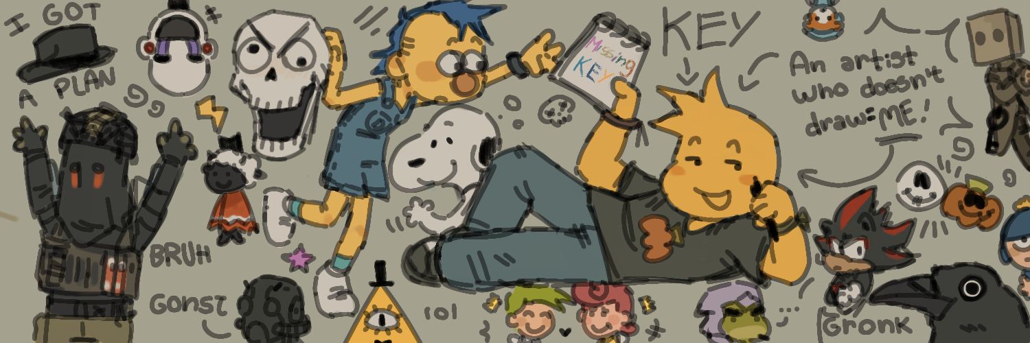 Key ! banner
