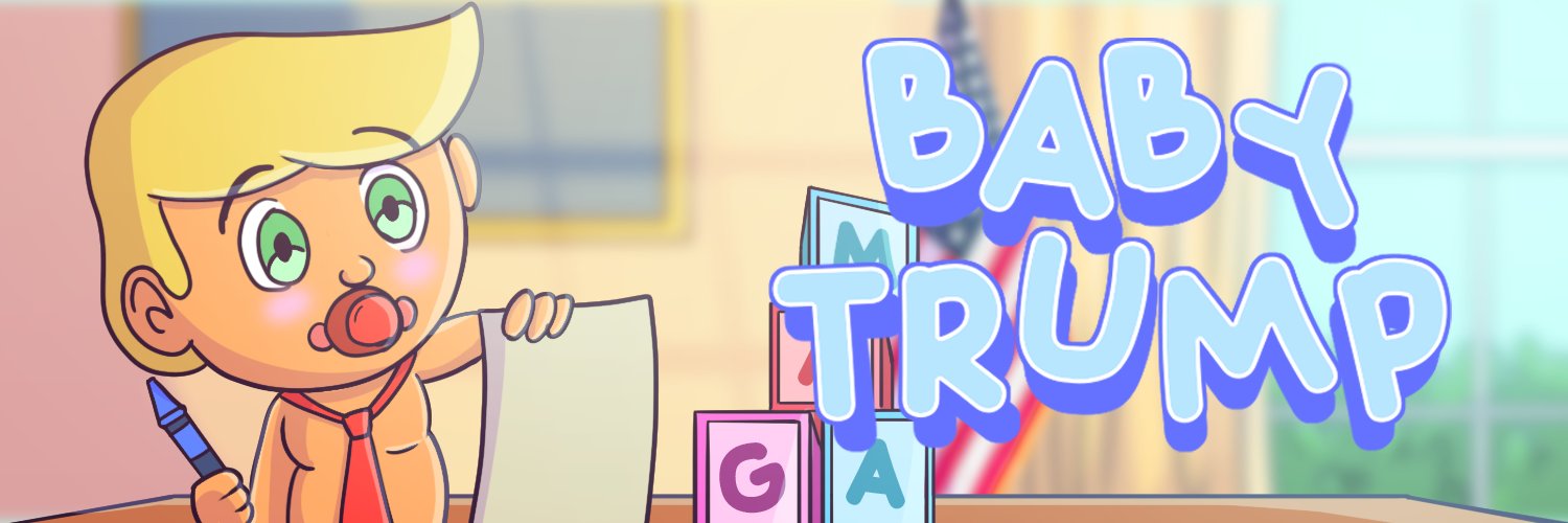 Baby Trump Raid banner