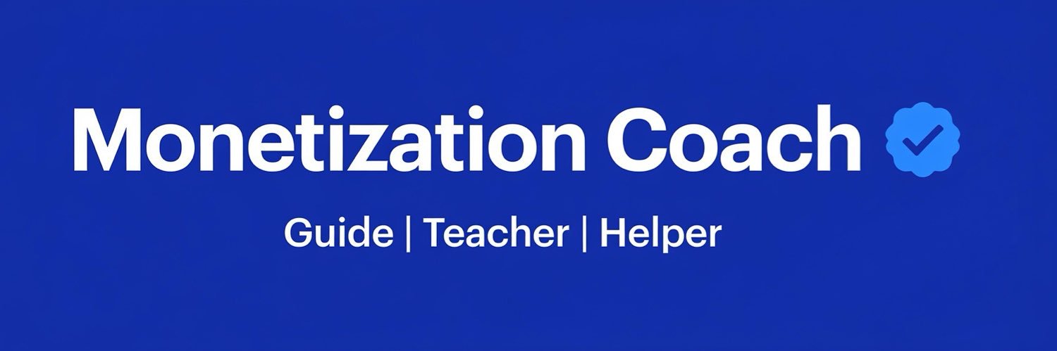 Monetization Coach banner