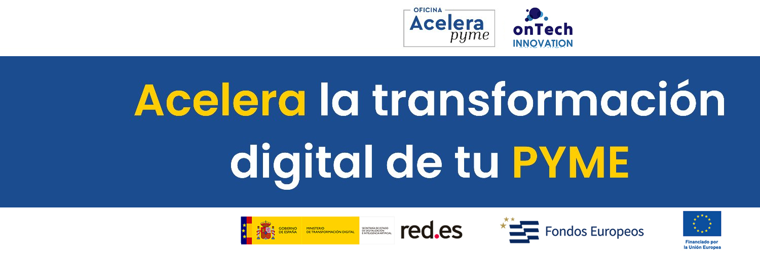 Oficina Acelera Pyme onTech Innovation banner
