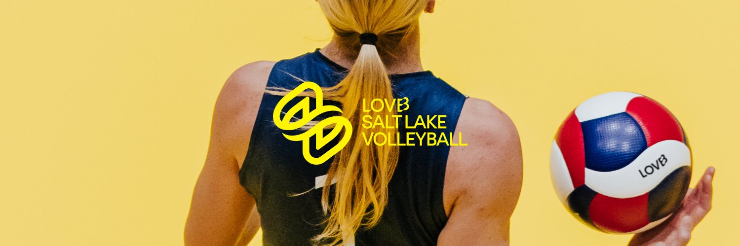 LOVB Salt Lake Volleyball banner