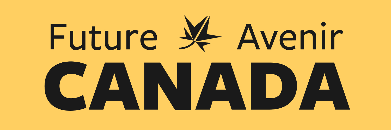 Canadian Future Party's banner