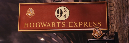 Andén 9¾ banner
