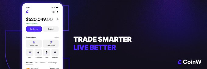 CoinW Card banner