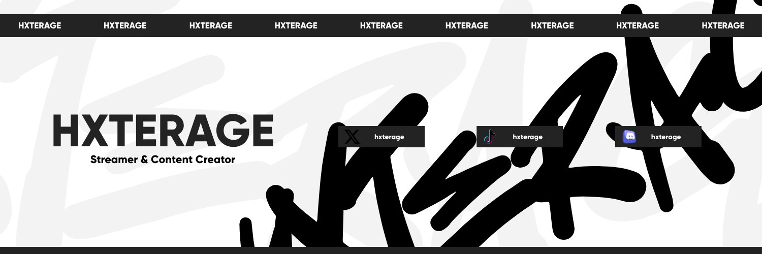 hxterage's profile banner image