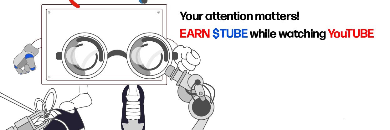 EarnTube.io - WEB3 way of viewing YouTube banner