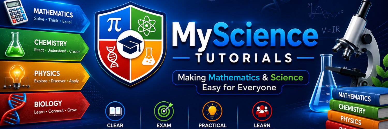 MyScienceTutor's profile banner image