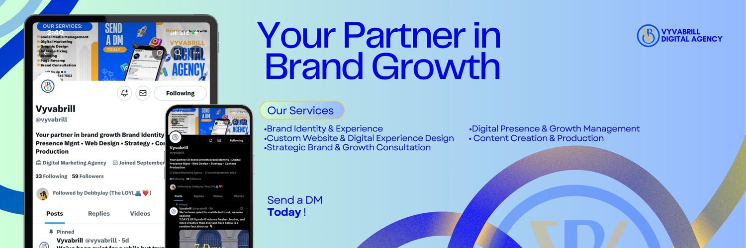 Vyvabrill Digital Agency banner