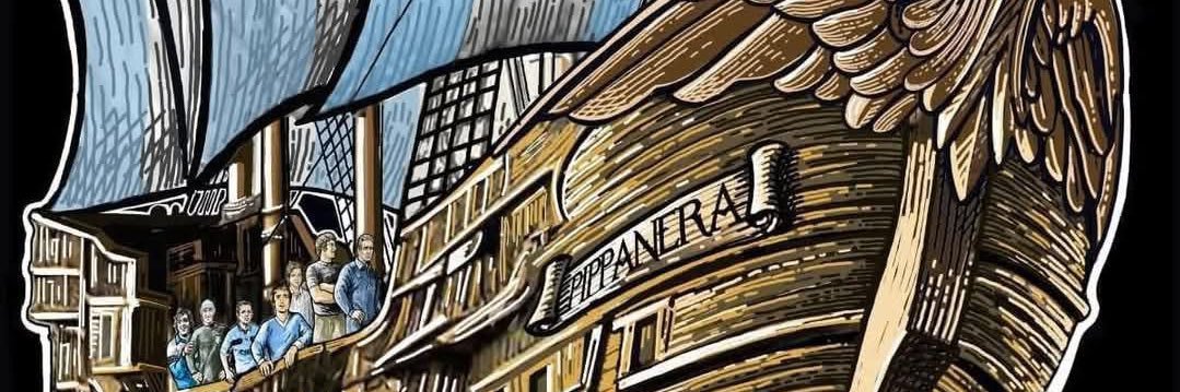 Vendi e Vattene maiale, tu sei il Male.🤍🩵🦅 banner