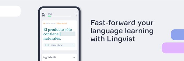 Lingvist Profile Banner