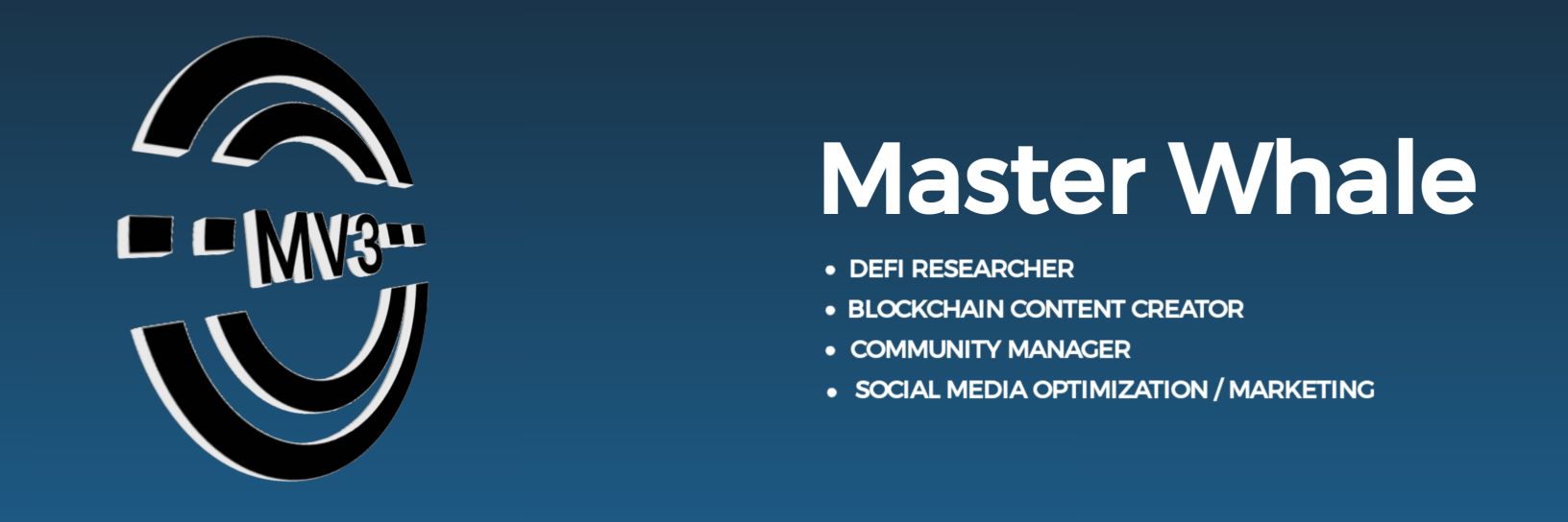 Masterwhale 🐋 banner