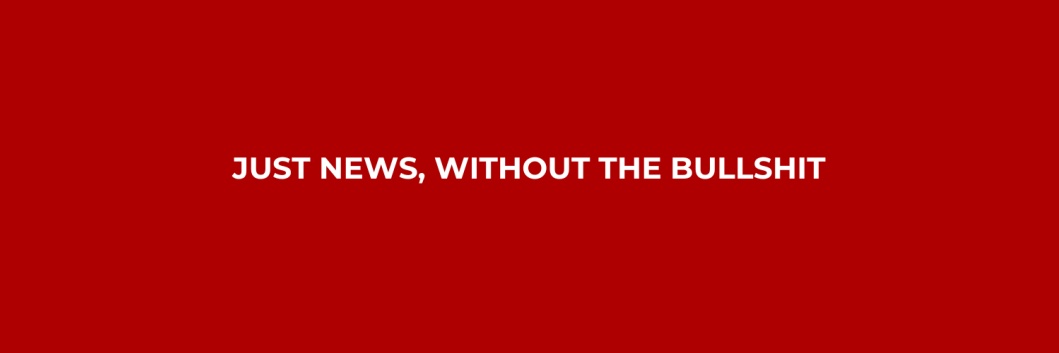 Real News No Bullshit banner