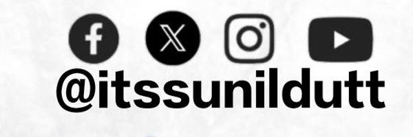 itssunildutt Profile Banner