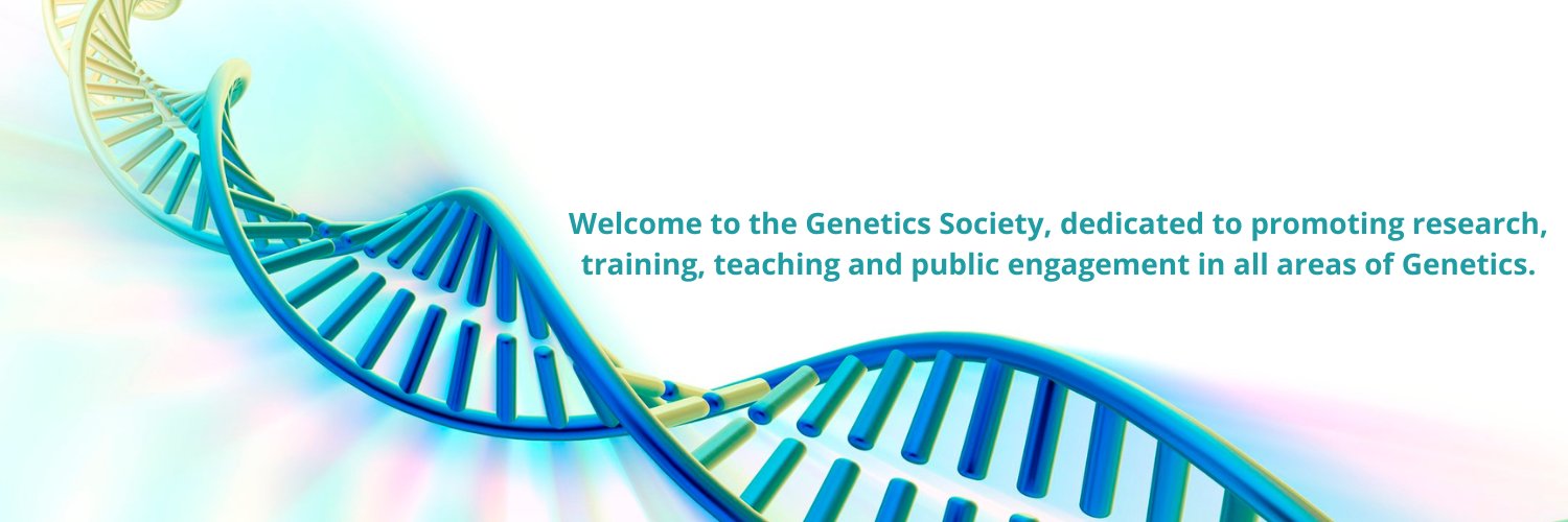 The Genetics Society's banner