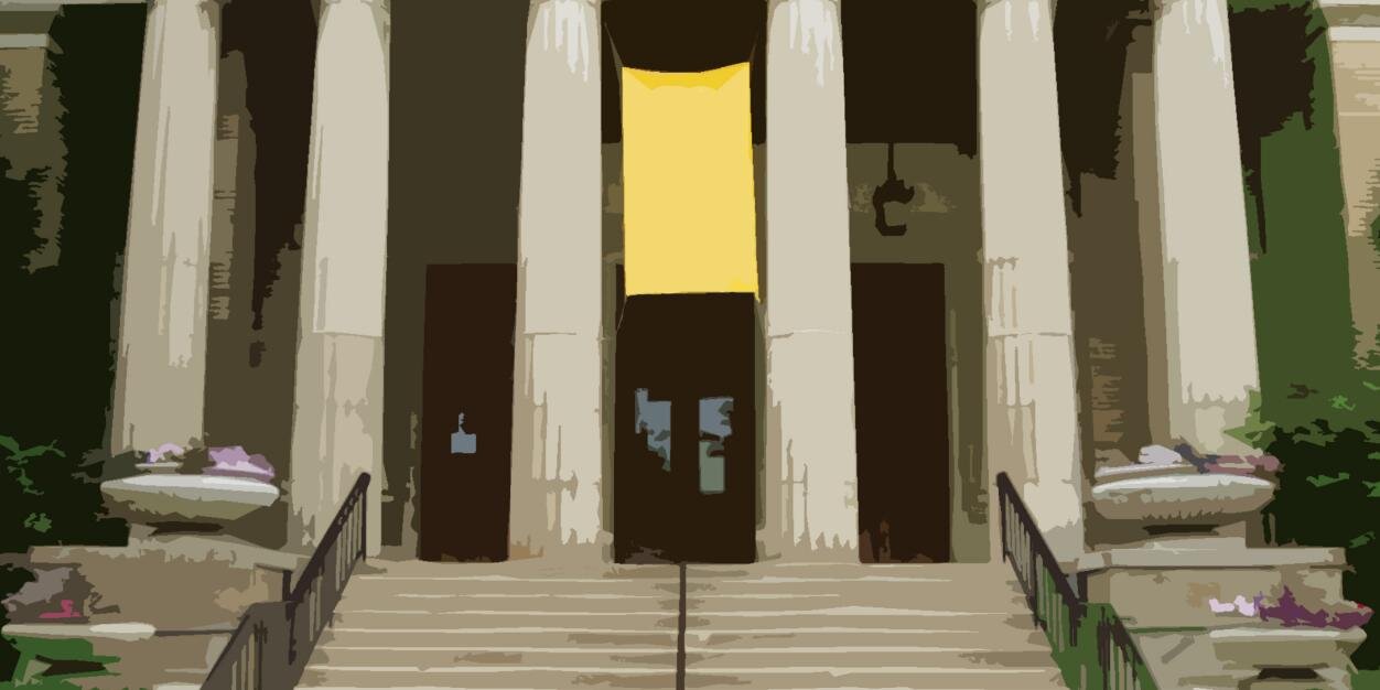 Nichols Concert Hall banner