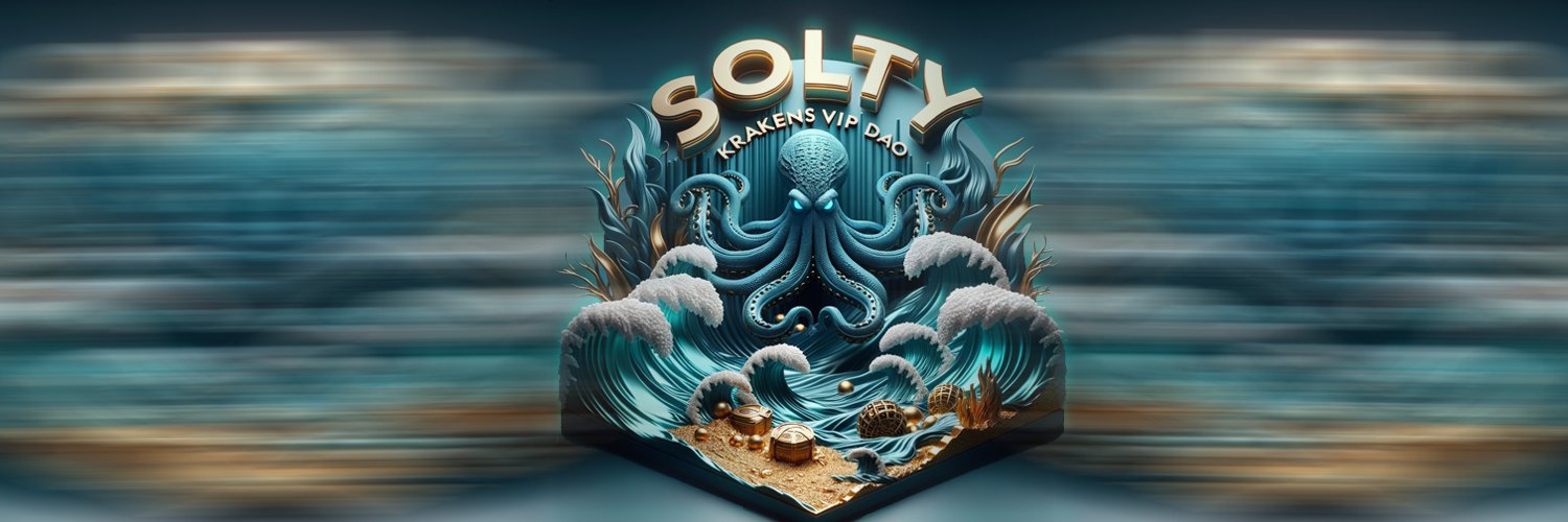 Solty Krakens DAO🟣 banner