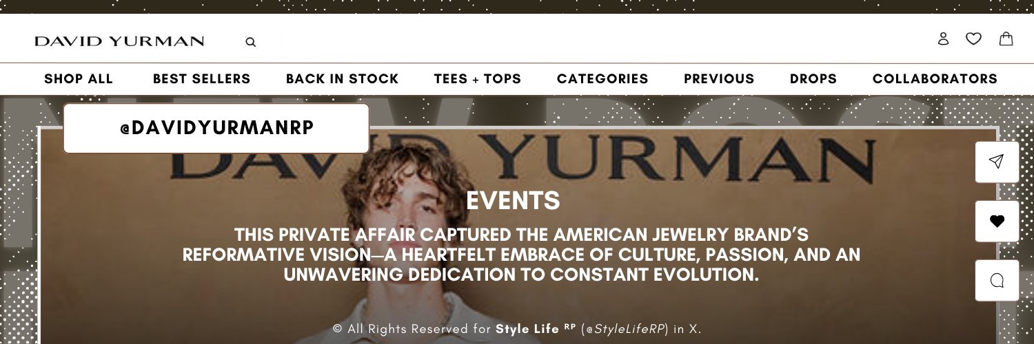 David Yurman ᴿᴾ banner