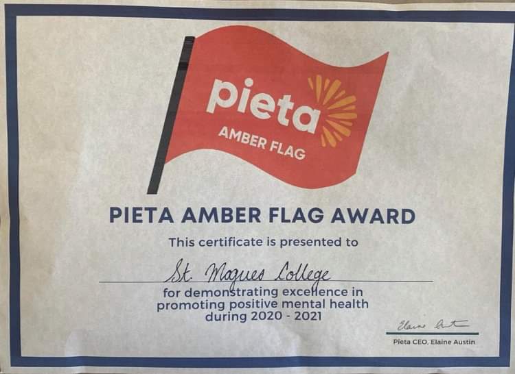 St Mogue's College banner