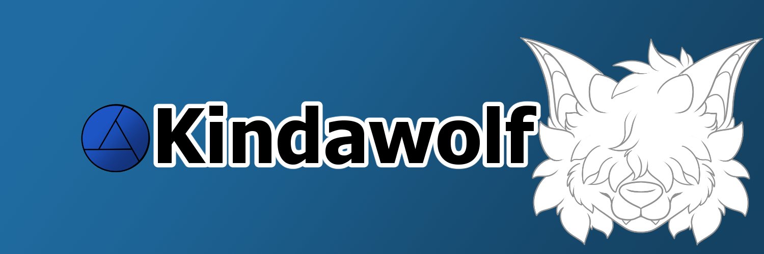 Kindawolf's profile banner image