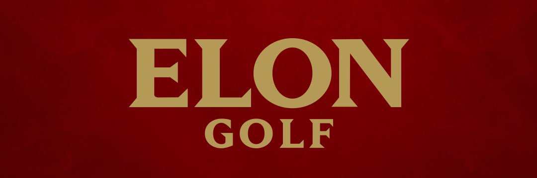 Elon Golf banner