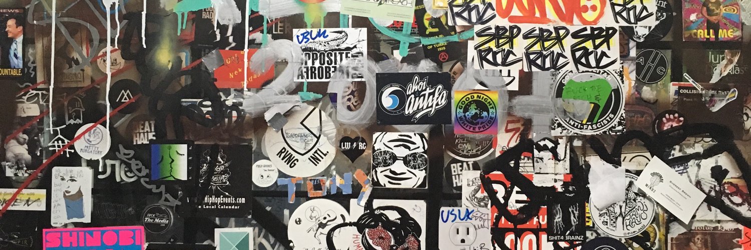 Twitter banner for @disinfectant