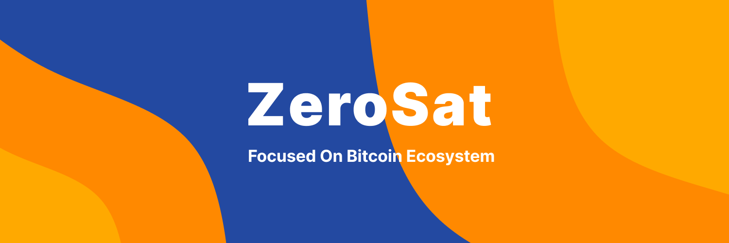 ZeroSat Group Profile Banner