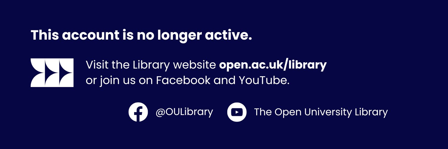 The Open University Library banner