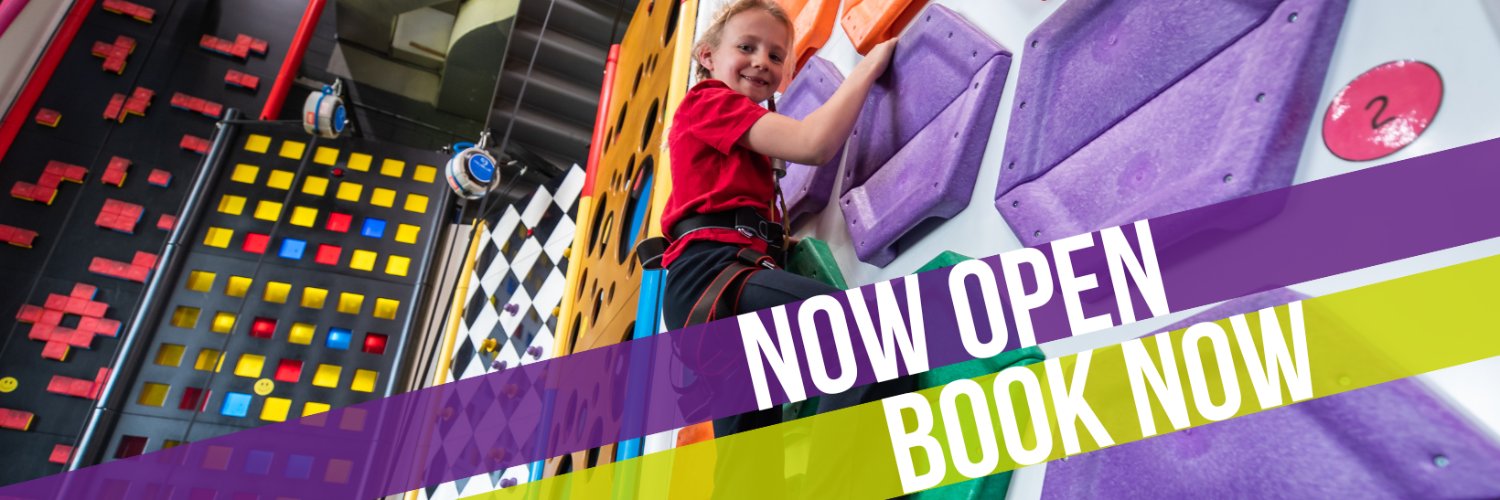 Clip 'n Climb Crawley banner