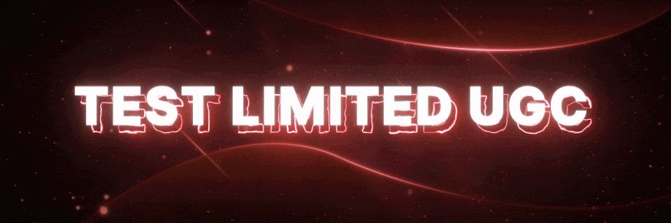 Test Limited UGC banner