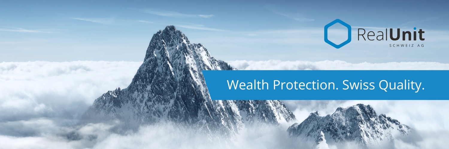 RealUnit Schweiz AG banner