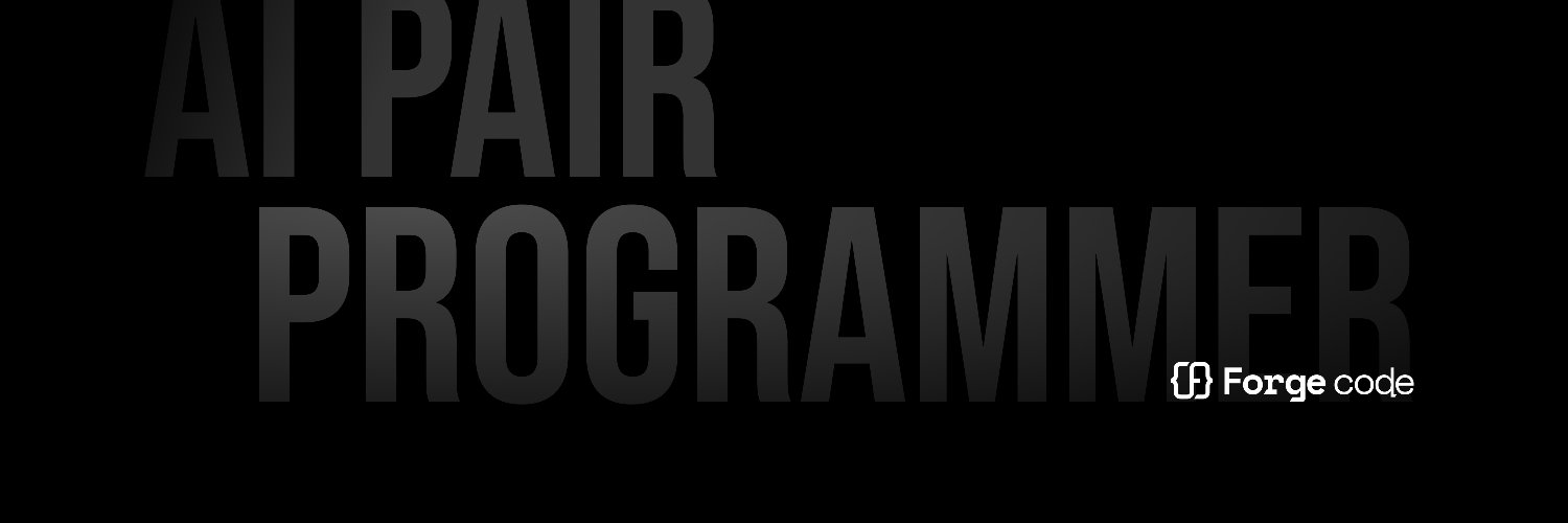 ForgeCode - Worlds #1 Coding Agent banner