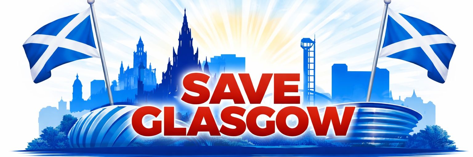 SaveGlasgowNow banner